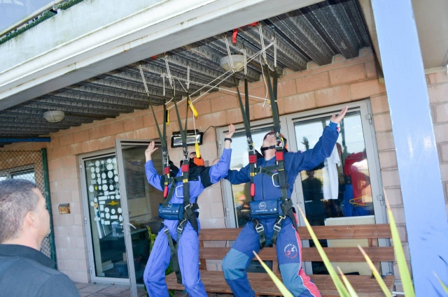 Entrenamiento en tierra 